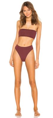 NWT  X Revolve Active High Rise Bottom in Plum