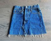 The Vintage Twin x Levi's Denim Skirt