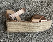 Espadrilles/ Wedges