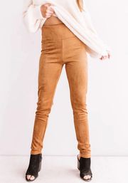 Fuax Suede Leggings