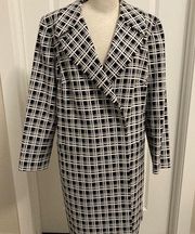 I.N.C. Houndstooth Coat Sz XL $249
Double- breasted Tweed