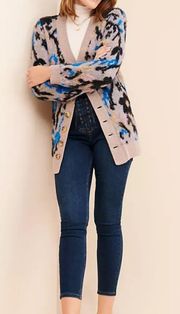 Floral Jacquard Cardigan