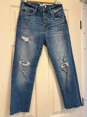 Kancan Relaxed Fit Size 26 Distressed Jeans