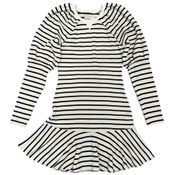 SAYLOR × FREE PEOPLE Lili Mini Striped Drop Waist Sweater Tunic Dress XS. NEW