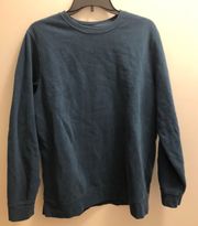 Blue Crew Neck