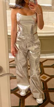 Metallic Pants 