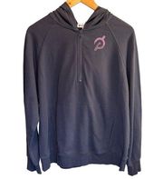 Peloton Quarter Zip 'Make Your Mark' Hooded Pullover - size Medium