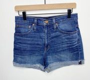 J.Crew high-rise Jean shorts Size 27 4