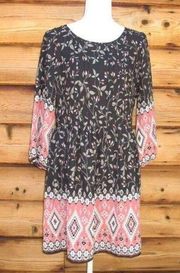 NWT Black Red Floral Stitch Fix Dress