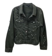 NWT  Embellished Jean Jacket