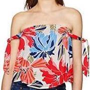 Floral Off The Shoulder Top