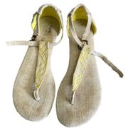 TOMS Yellow Playa Sandals