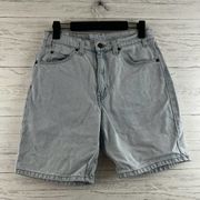 Levi’s  Light Wash 550 Orange Tab Bermuda Denim Shorts Size 32