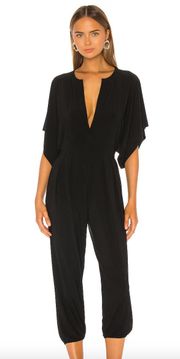 KAMALIKULTURE Rectangle Jog Jumpsuit in Black Size XS