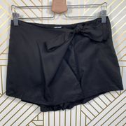 By the Way. Trina Wrap Skort Shorts in Black