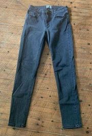 Acne Studio black 28/32 ankle skin 5 used normcore jeans