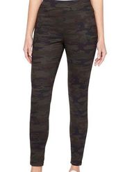 Sanctuary Camo Print Pull On Ponte Leggings