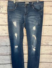 Jeans Tomboy Straight Distressed-31