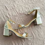 Metallic heels Call it Spring 8.5