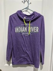 Indian River, MI hoodie, Sz S