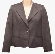 🎁 Vintage Saks Fifth Ave 100% Wool Blazer