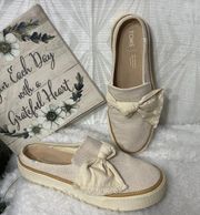 Natural Heritage Canvas with Knot Slip On