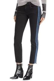 rag & bone Dre Track Stripe Ankle Slim Boyfriend Jeans