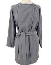 Wilfred ‘Aritzia’ Japanese Crepe Trench Gray XXS