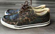 Twisted X Womens Animal Print Moc Toe Sneakers Size 10 WCA0023