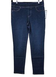 Gloria Vanderbilt Jeans Womens 12S Short Avery Stretchy Denim Elastic Waistband