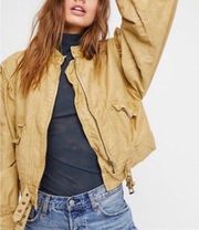 Free People bomber jacket