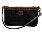 DOONEY & BOURKE Black and Brown Wristlet