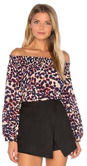 Printed Off-The-Shoulder Top