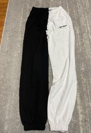 Black And White  Sweatpants