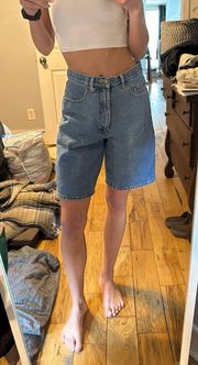 Dad Style Vintage Jean Shorts