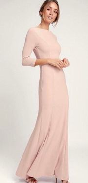 Blush Pink Formal Dress