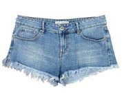 Bullhead Denim Co. Low Rise Denim Cut Off Shorts