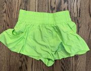 ”Get Your Flirt On” Shorts - Light Green