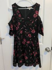 Black Floral Dress