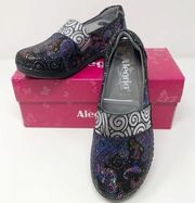 Algeria Surreally Pretty Multicolor Nurse Shoes