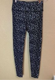 Noli Illusion Foil Dot Leggings size small