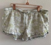 Papinelle Sleepwear Shorts Lounge Forest Floral Large