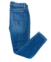 Joe's High Rise Crop Light Denim Jean size 30