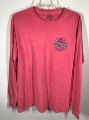 Blue 84 Women's California Santa Cruz Long Sleeve T-Shirt Pink Size Medium