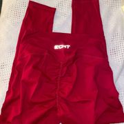 ECHT apparel red leggings