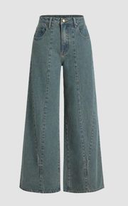 Denim Low Waist Wide Leg jeans