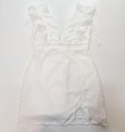 Superdown Harlow Mini Dress in White