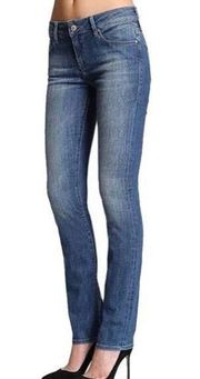 Mavi ‘Kerry’ Mid Rise Straight Leg Jeans