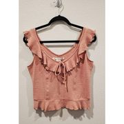 AMERICAN RAG Pink Crop Top