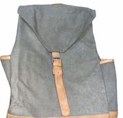 DSW expandable Olive green backpack